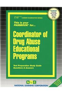Coordinator of Drug Abuse Educational Programs