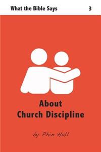 About Church Discipline