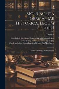 Monumenta Germaniae historica. Legum sectio I