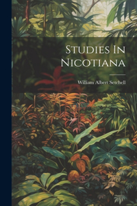 Studies In Nicotiana