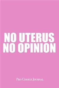 No Uterus No Opinion Pro Choice Journal