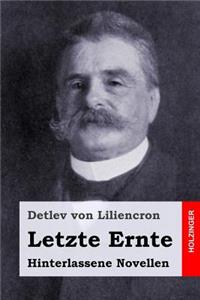 Letzte Ernte