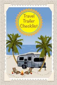 Travel Trailer Checklist