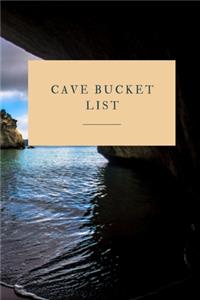 Cave Bucket List