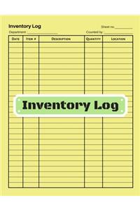 Inventory log