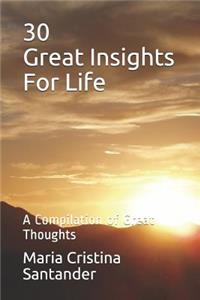 30 Great Insights For Life