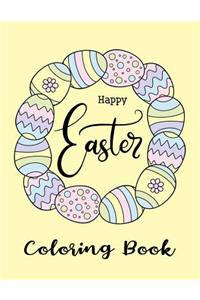 Happy Easter Coloring Book