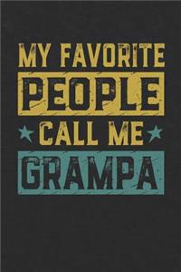 My Favorite People Call Me Grampa
