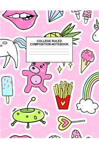 College Ruled Composition Notebook