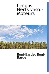 Lecons Nerfs Vaso - Moteurs