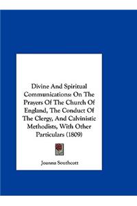 Divine and Spiritual Communications