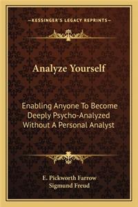 Analyze Yourself