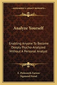 Analyze Yourself