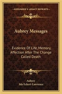 Aubrey Messages
