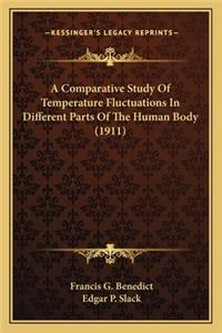 Comparative Study Of Temperature Fluctuations In Different Parts Of The Human Body (1911)