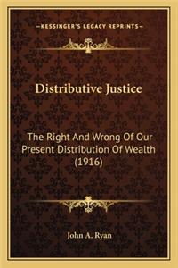 Distributive Justice