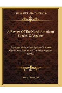 A Review Of The North American Species Of Agabus