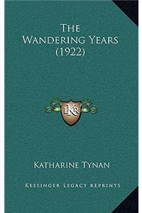 The Wandering Years (1922)