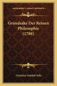 Grundsake Der Reinen Philosophie (1788)