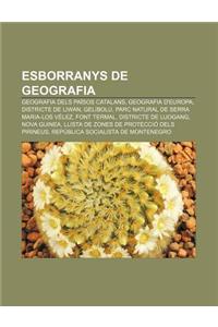 Esborranys de Geografia