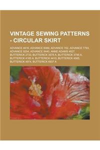 Vintage Sewing Patterns - Circular Skirt