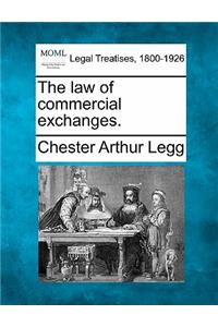 Law of Commercial Exchanges.