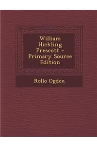 William Hickling Prescott