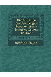 Die Erzgange Des Freiberger Bergrevieres