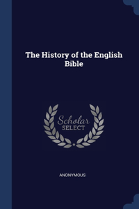 History of the English Bible