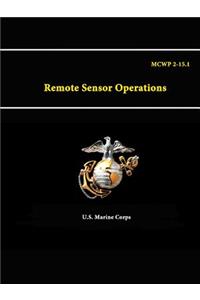 Remote Sensor Operations - MCWP 2-15.1