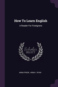 How To Learn English