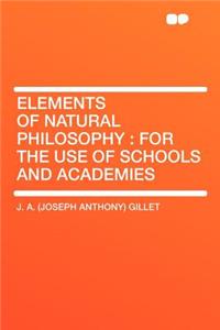 Elements of Natural Philosophy