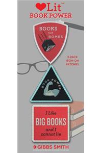 Book Power 3-Patch Assortment