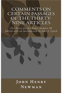 Comments on Certain Passages of the Thirty-Nine Articles