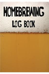 Homebrewing Log Book