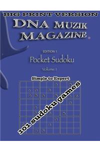 Pocket Sudoku BIG PRINT