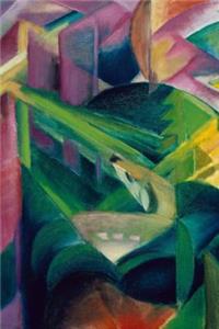 Deer in a Monastery Garden, Franz Marc. Ruled Journal
