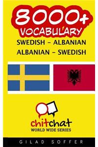 8000+ Swedish - Albanian Albanian - Swedish Vocabulary