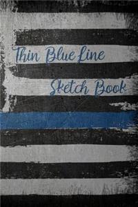Thin Blue Line Sketch Book
