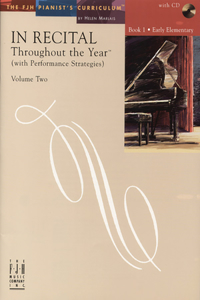 In Recital - Throughout The Year Volume 2- Book 1