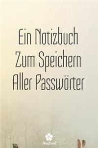 Ein Notizbuch Zum Speichern Aller Passwörter