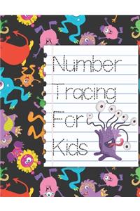 Number Tracing For Kids