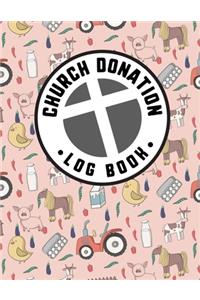 Church Donation Log Book