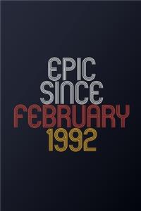 Epic Since February 1992