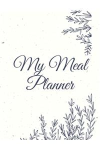 My meal planner - for woman