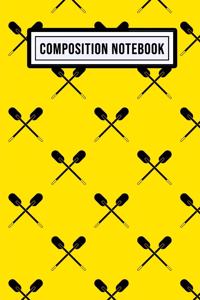 Canoe Unruled Composition Notebook