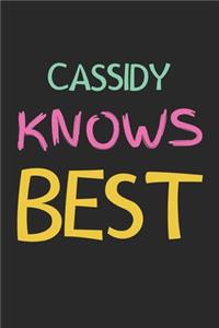 Cassidy Knows Best