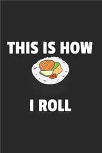 Sushi Notizbuch