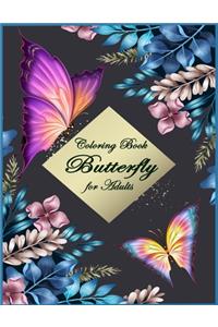 Butterfly Coloring Book for Adults