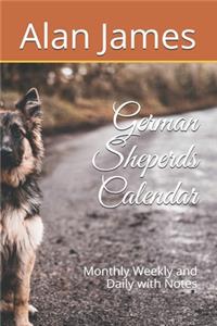 German Sheperds Calendar